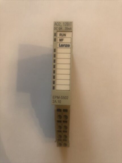 LENZE EPM−S502 2A.  10 , AO2, 12BIT ,DC 0/4….20mA, ANALOG OUTPUT 2 |  eBay